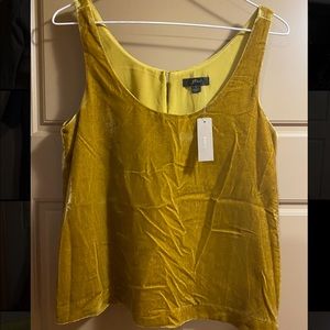Gold J Crew Tank